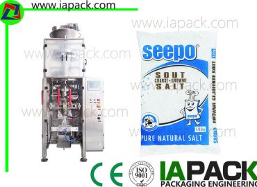 500G 1000g saltpåse maskin med volymetrisk kopp fyllmedel för gusseted väska noggrannhet 0,2 till 2g
