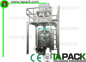 6 KW 0,6 MPa Granule Packning Machine Auto Vägning PLC Servo System