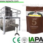 granulär automatisk påse förpackningsmaskin, stand-up väska förpackning maskin för te
