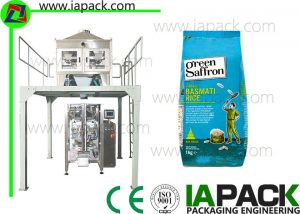 Rice Automatic Pouch Packing Machine för mat, Auto Bagging Machines
