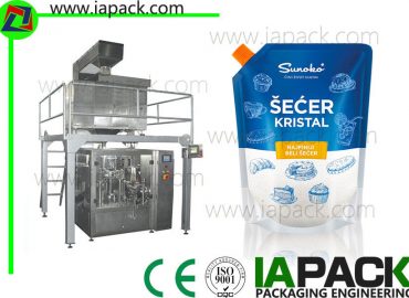 automatisk sockerpapperspackningsmaskin för socker och ingefärapulver